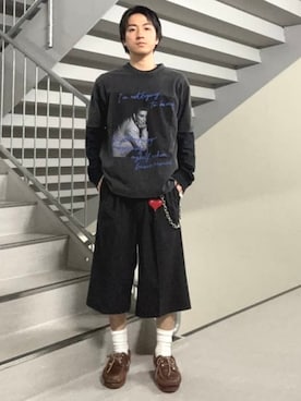 BEAMS HEART MENさん（メンズ・167cm）の夏コーディネート