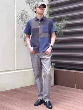 BEAMS HEART MENさん(メンズ・178cm)の夏コーディネート