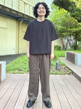 BEAMS HEART MENさん(メンズ・169cm)の夏コーディネート