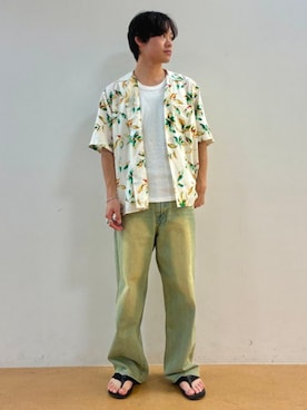 BEAMS HEART MENさん（メンズ・173cm）の夏コーディネート