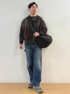 BEAMS HEART MENさん（メンズ・176cm）の冬コーディネート
