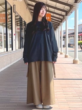 「BEAMS HEART（ビームスハート）のアイテム」を使った、BEAMS HEART MENさん（レディース・155cm）の冬コーディネート