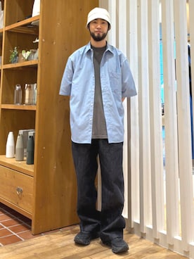 BEAMS HEART MENさん(メンズ・172cm)の夏コーディネート