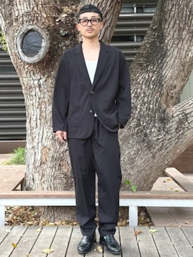 「BEAMS HEART（ビームスハート）のアイテム」を使った、BEAMS HEART MENさん（メンズ・170cm）の春コーディネート