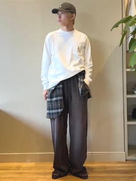 BEAMS HEART MENさん（メンズ・171cm）の冬コーディネート