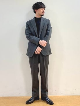 BEAMS HEART MENさん(メンズ・173cm)の冬コーディネート