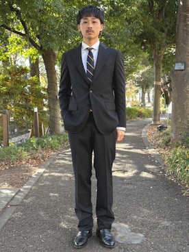 BEAMS HEART MENさん(メンズ・170cm)の冬コーディネート