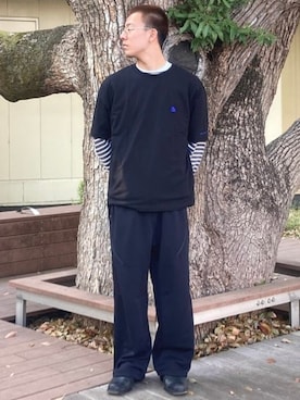 BEAMS HEART MENさん（メンズ・178cm）の春コーディネート