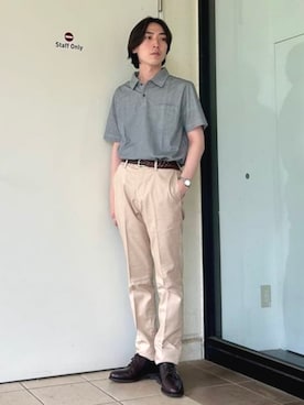 BEAMS HEART MENさん(メンズ・170cm)の夏コーディネート