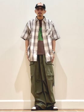 BEAMS HEART MENさん（メンズ・166cm）の春コーディネート