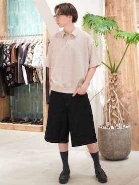BEAMS HEART MENさん（メンズ・186cm）の夏コーディネート