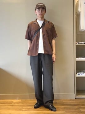 BEAMS HEART MENさん（メンズ・171cm）の夏コーディネート
