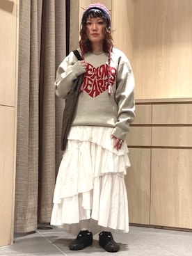 BEAMS HEART MENさん(レディース・149cm)の冬コーディネート