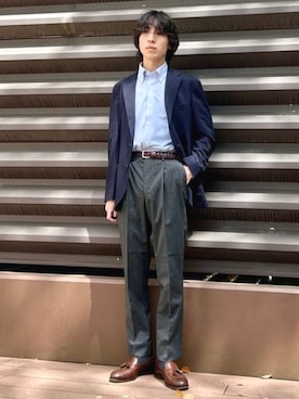 BEAMS HEART MENさん（メンズ・170cm）の夏コーディネート