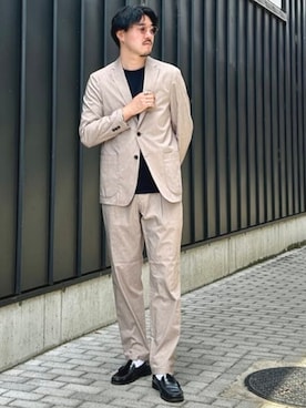 BEAMS HEART MENさん(メンズ・182cm)の夏コーディネート