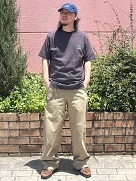 BEAMS HEART MENさん(メンズ・169cm)の夏コーディネート