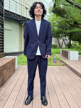 BEAMS HEART MENさん(メンズ・169cm)の夏コーディネート