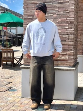 BEAMS HEART MENさん（メンズ・178cm）の秋コーディネート