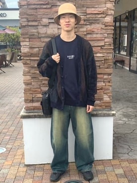 BEAMS HEART MENさん（メンズ・175cm）の冬コーディネート