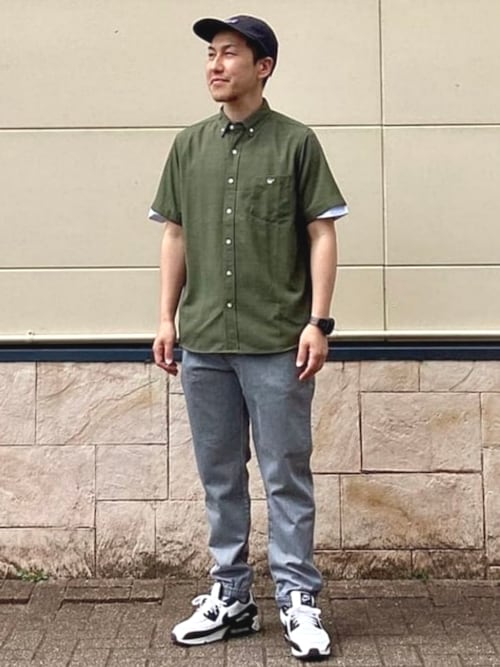 4色展開】スポーティ イージーパンツ（ストレッチ）（デニムパンツ