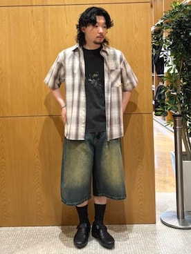 BEAMS HEART MENさん(メンズ・168cm)の夏コーディネート