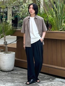 BEAMS HEART MENさん(メンズ・170cm)の夏コーディネート