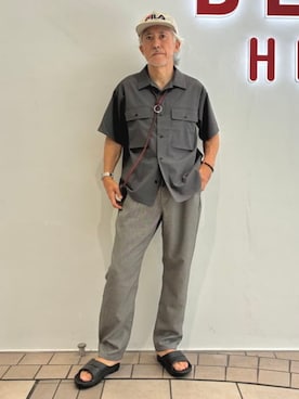 BEAMS HEART MENさん(メンズ・174cm)の夏コーディネート
