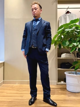 BEAMS HEART MENさん（メンズ・173cm）の冬コーディネート