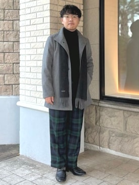 「アイテム（その他アウター）」を使った、BEAMS HEART MENさん（メンズ・165cm）の秋コーディネート