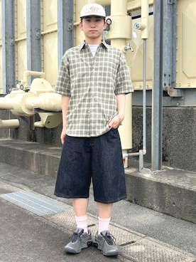 BEAMS HEART MENさん(メンズ・171cm)の夏コーディネート