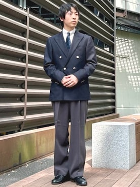 BEAMS HEART MENさん（メンズ・170cm）の秋コーディネート