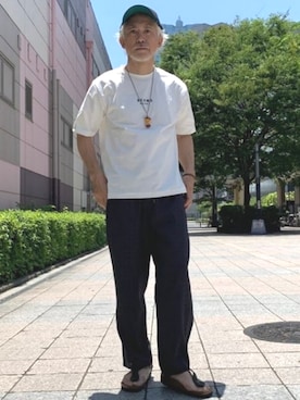 「BEAMS HEART（ビームスハート）のアイテム」を使った、BEAMS HEART MENさん（メンズ・174cm）の春コーディネート