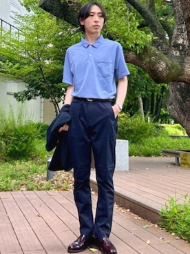BEAMS HEART MENさん(メンズ・170cm)の夏コーディネート