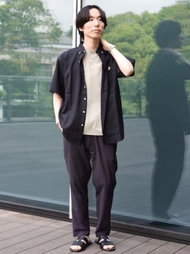 BEAMS HEART MENさん(メンズ・171cm)の夏コーディネート