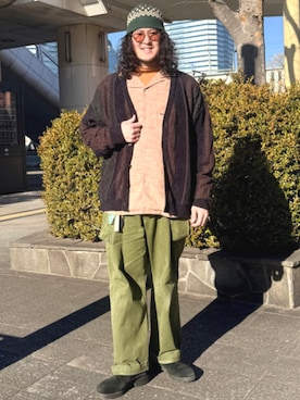 BEAMS HEART MENさん（メンズ・171cm）の冬コーディネート