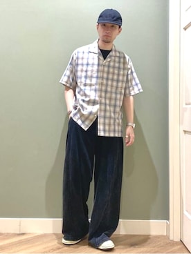 BEAMS HEART MENさん(メンズ・176cm)の夏コーディネート