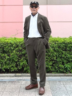 BEAMS HEART MENさん（メンズ・174cm）の秋コーディネート