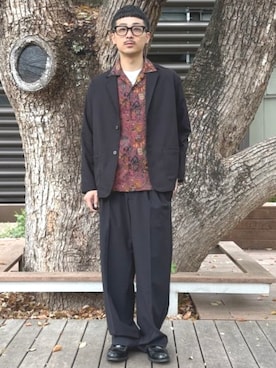 「BEAMS HEART（ビームスハート）のアイテム」を使った、BEAMS HEART MENさん（メンズ・170cm）の春コーディネート