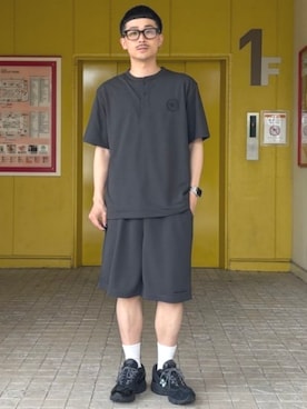 「アイテム（セットアップ）」を使った、BEAMS HEART MENさん（メンズ・170cm）の春コーディネート