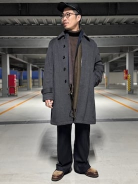 BEAMS HEART MENさん（メンズ・170cm）の冬コーディネート