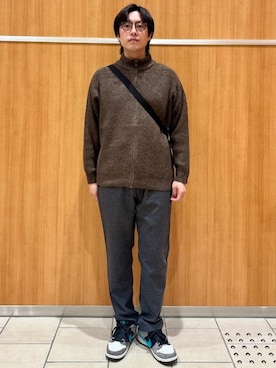 BEAMS HEART MENさん（メンズ・181cm）の冬コーディネート