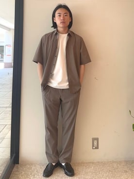 BEAMS HEART MENさん（メンズ・170cm）の夏コーディネート