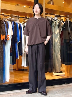 BEAMS HEART MENさん(メンズ・170cm)の夏コーディネート