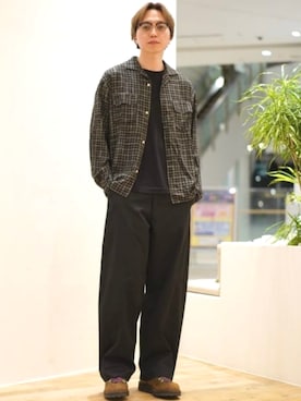 「BEAMS HEART（ビームスハート）のアイテム」を使った、BEAMS HEART MENさん（メンズ・186cm）の春コーディネート