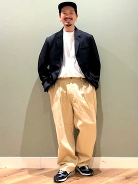 BEAMS HEART MENさん(メンズ・171cm)の冬コーディネート