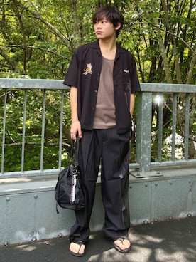 BEAMS HEART MENさん(メンズ・173cm)の夏コーディネート