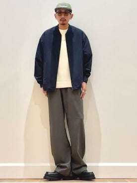 「PENNEYS（ぺニーズ）のアイテム」を使った、BEAMS HEART MENさん（メンズ・166cm）の春コーディネート