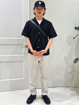 BEAMS HEART MENさん(メンズ・176cm)の夏コーディネート