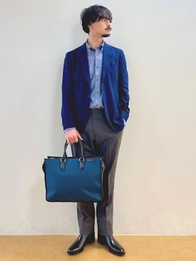 「BEAMS HEART（ビームスハート）のアイテム」を使った、BEAMS HEART MENさん（メンズ・173cm）の春コーディネート