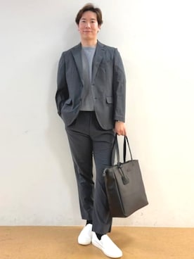 「BEAMS HEART（ビームスハート）のアイテム」を使った、BEAMS HEART MENさん（メンズ・176cm）の春コーディネート